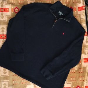 Polo. Ralph Lauren. Cotton Half-Zip Sweater